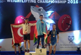 Young Azerbaijani weightlifter grabs European bronze 